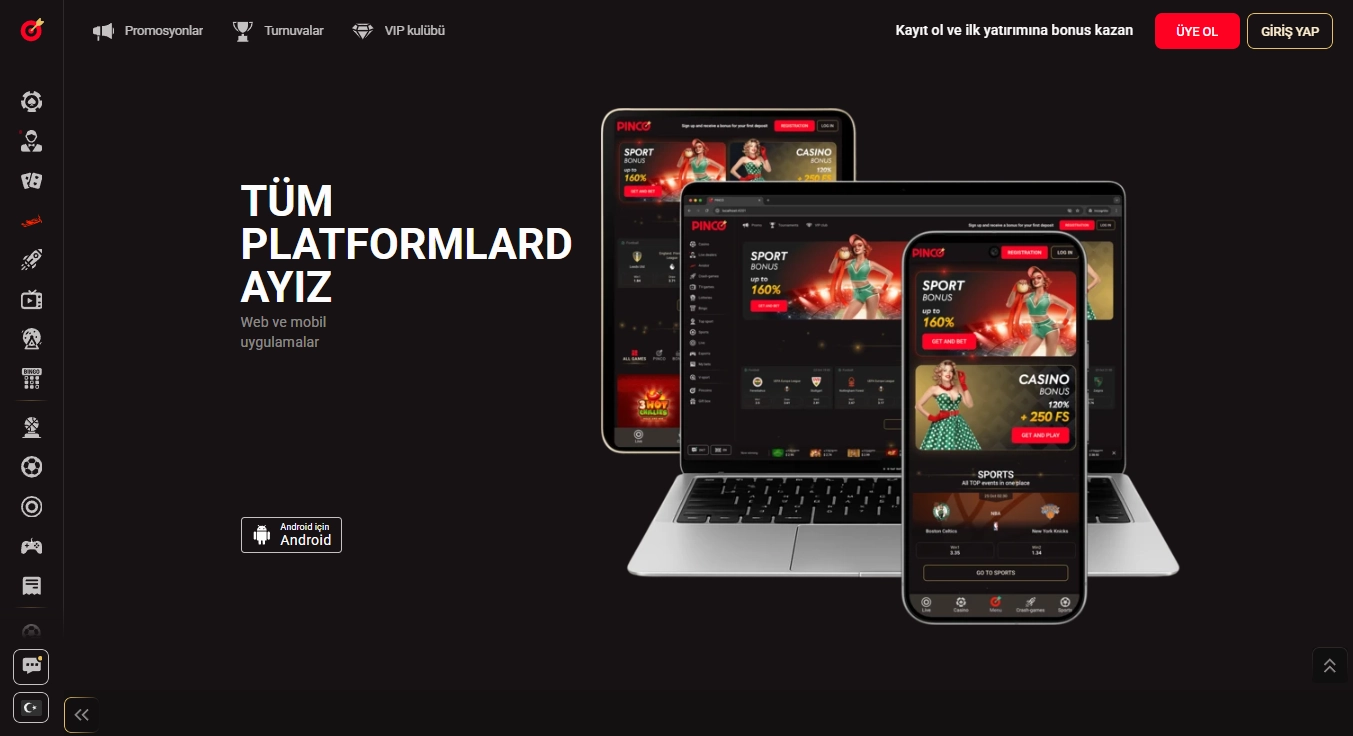 Pinco i̇ndir – mobil uygulama ve mobil kullanı